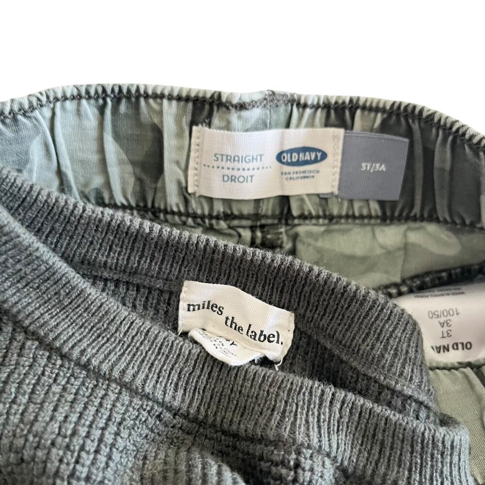 Boys Fall Winter Tops Bottoms Mix and Match Bundle size 3 - Picture 7 of 11